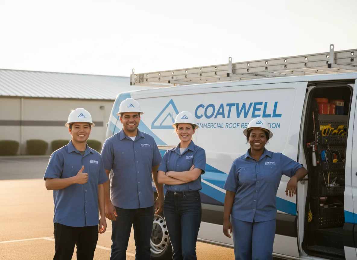 Commercial roof coating company in Cisco, UT